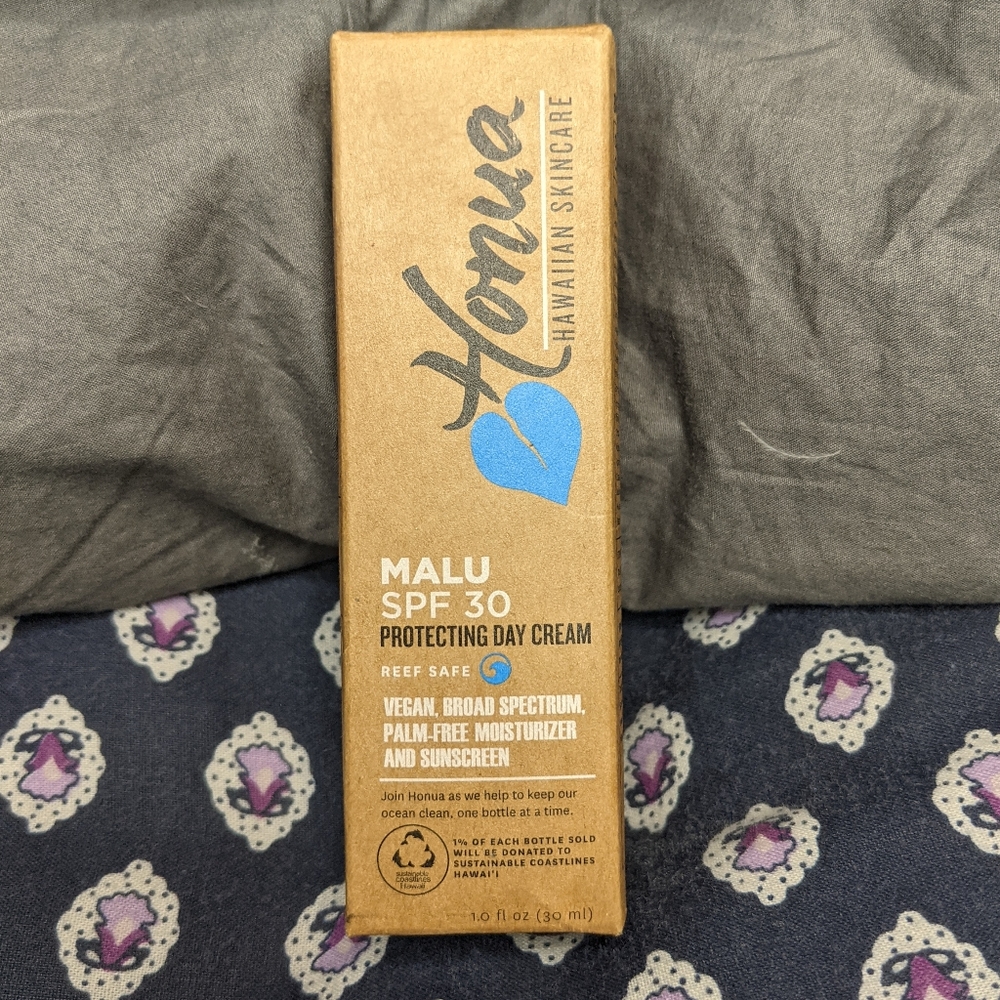 NIB Honua Hawaiian Skincare Malu Day Cream SPF30